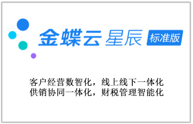 金蝶云星辰标准版