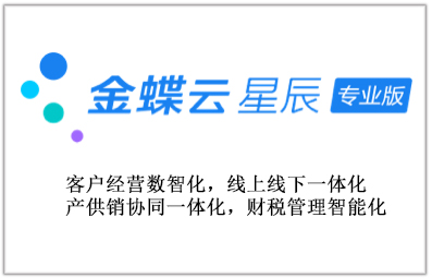 金蝶云星辰专业版